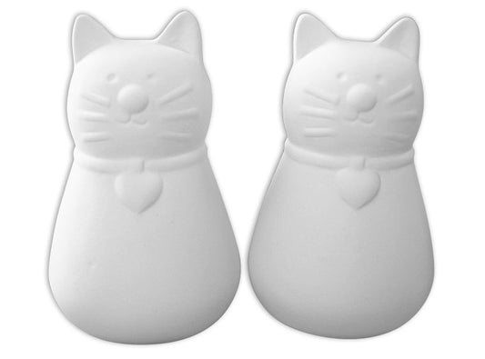 Whiskers Salt and Pepper Shakers