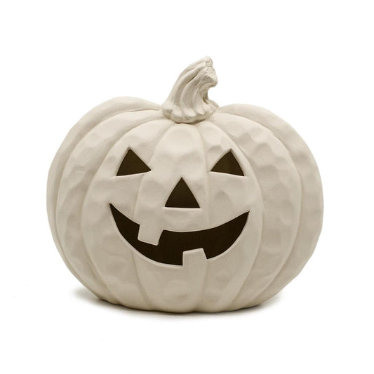 Wood Whittled Jack-o-lantern