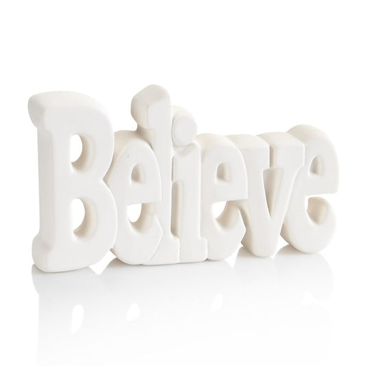 Believe Word Plaque
